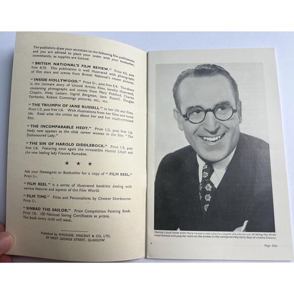 1947 The Return Harold Lloyd Booklet for the Film The Sin of Harold Diddlebock - Picture 4 of 6